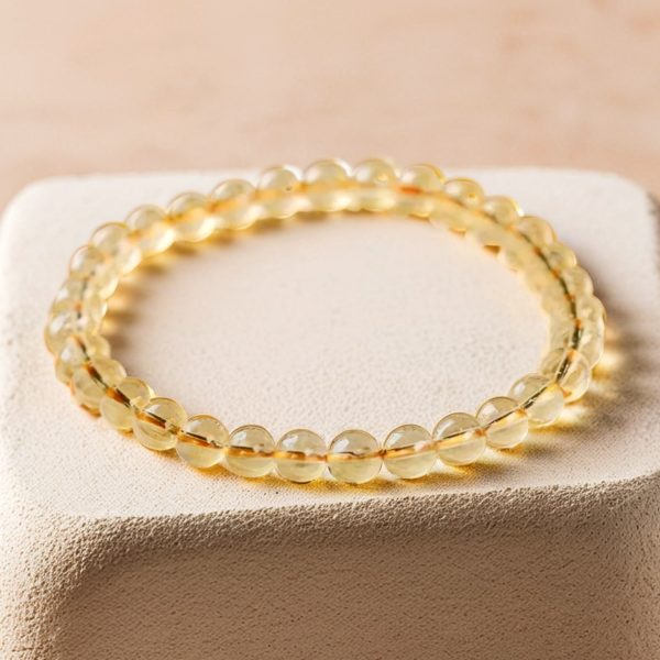 Bracelet "Éclat de Prospérité" en Citrine