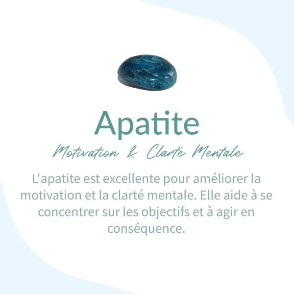 Bracelet "Clarté Intérieure" en Apatite – Image 6