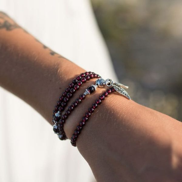 Bracelet "Abondance" en Grenat – Image 4