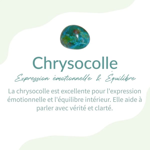 Bracelet "Équilibre Intérieur" en Oeil de Taureau & Chrysocolle – Image 4