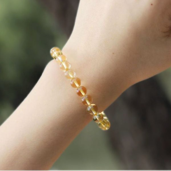 Bracelet "Éclat de Prospérité" en Citrine – Image 2