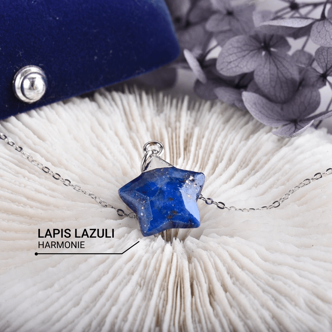 Pendentif Étoile en Lapis Lazuli – Image 3