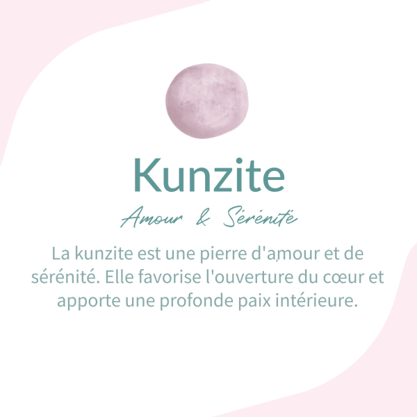 Bracelet "Calme Émotionnel" en Kunzite – Image 5