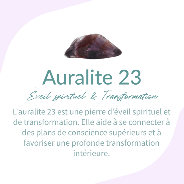 Bracelet "Âme de Lumière" en Auralite 23 – Image 5