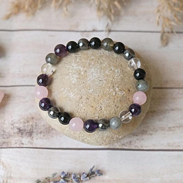 Bracelet "Haute Vibration" en Pierres Naturelles – Image 3