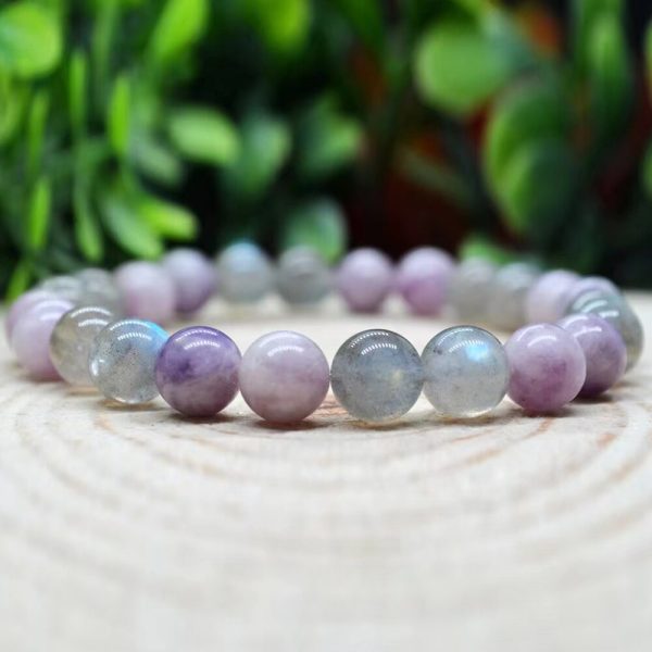 Bracelet "Éclat Spirituel" en Kunzite & Labradorite