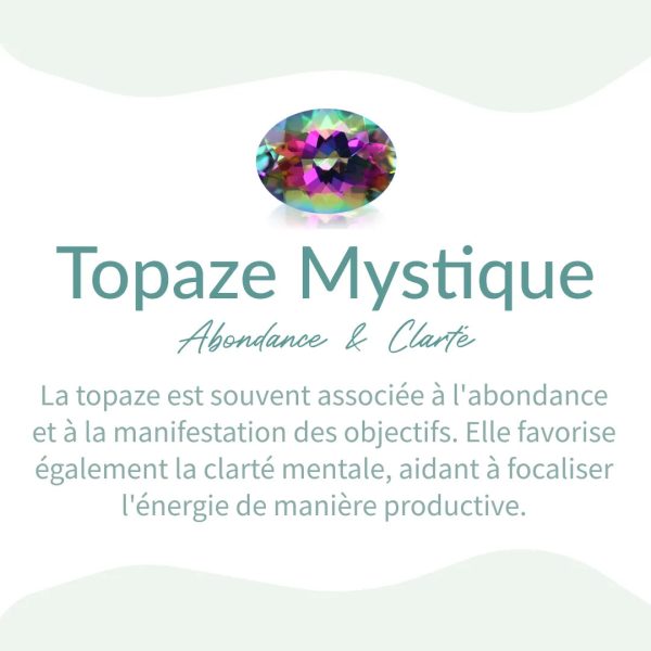 Boucles d'Oreilles en Topaze Mystique Arc-en-Ciel – Image 5