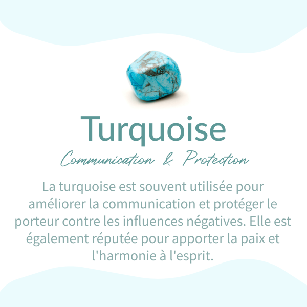 Bague  "Echo Protecteur" en Turquoise & Argent – Image 6