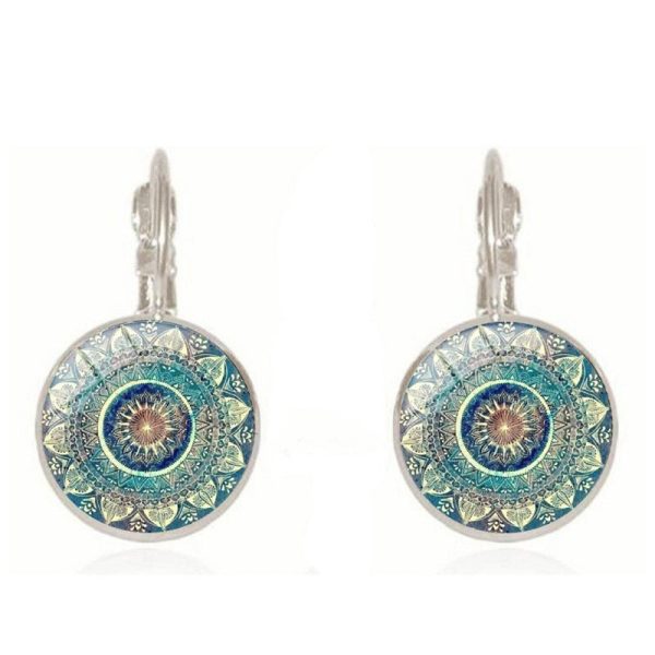 Boucles d'Oreilles "Mandala" – Image 4