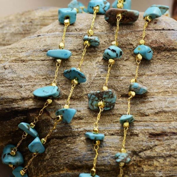 Collier Pépite en Turquoise – Image 4