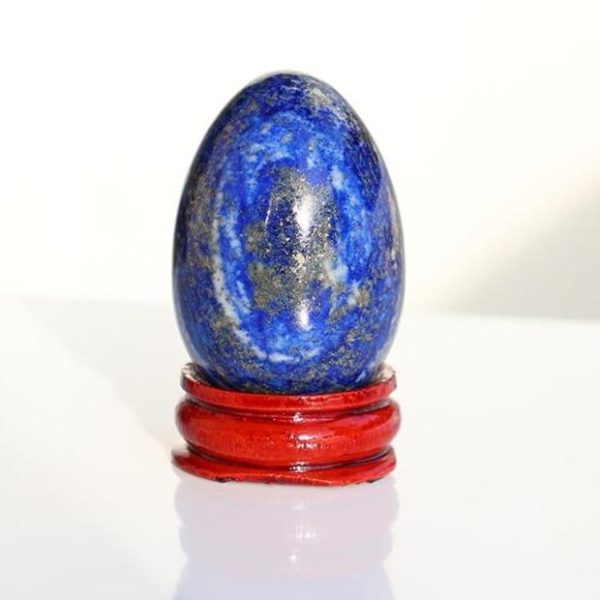 Oeuf de Yoni en Lapis Lazuli