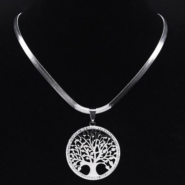 Pendentif Arbre de Vie Scintillant – Image 3