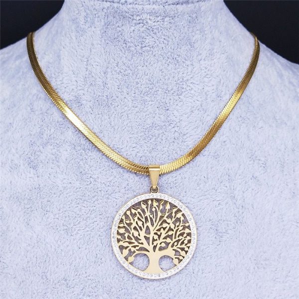 Pendentif Arbre de Vie Scintillant – Image 4