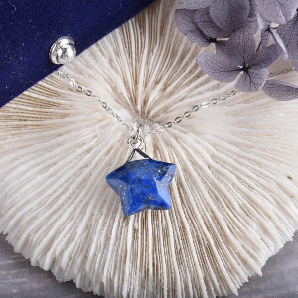 Pendentif Étoile en Lapis Lazuli