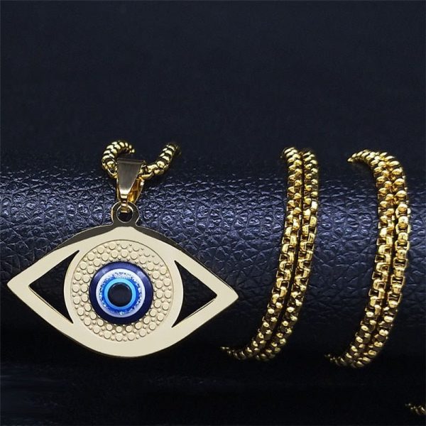 Pendentif Oeil Bleu - Protection du Mauvais Oeil – Image 4