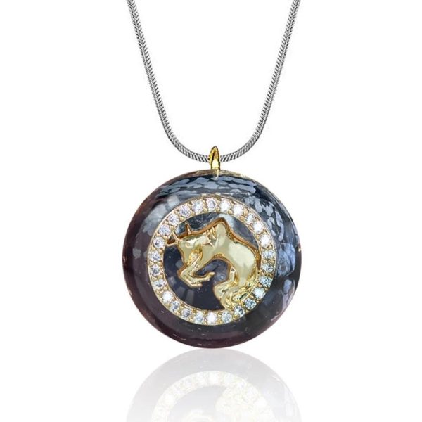 Pendentif Orgonite "Signe Astrologique" en Pierre Naturelle – Image 9