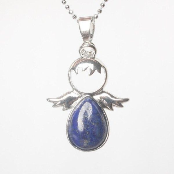 Pendentif Petit Ange et sa Pierre Naturelle – Image 4