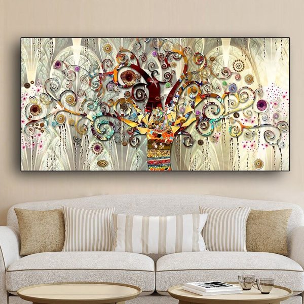 Toile Arbre de Vie - Art Moderne